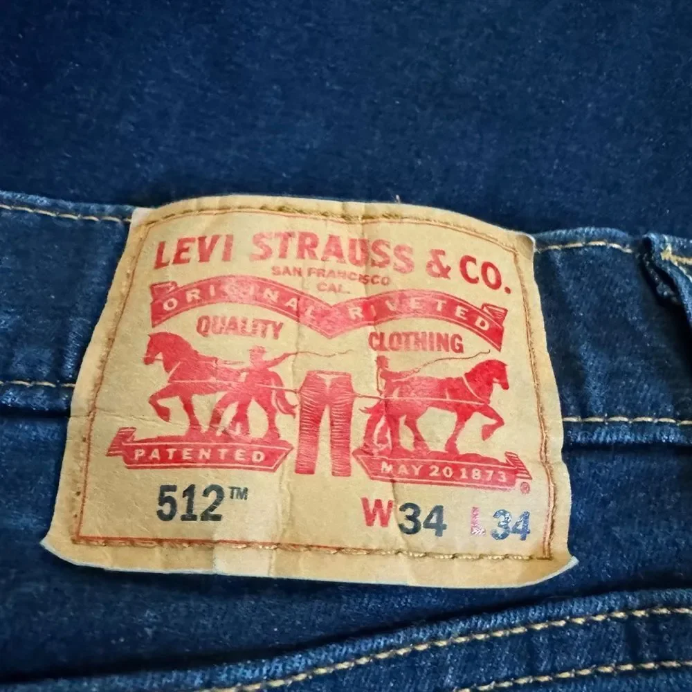 Levi's Men's Deep Indigo Skinny Jeans
